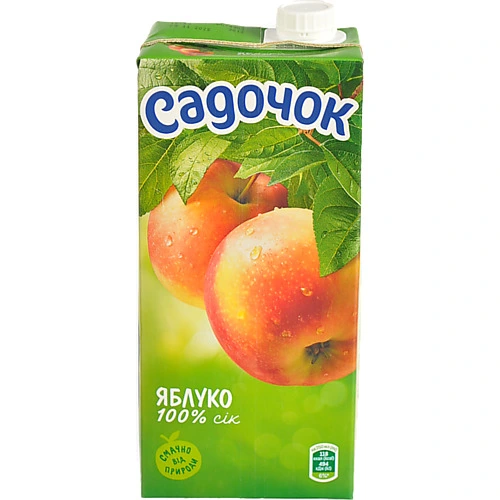 Сік Садочок 0.95л яблуко