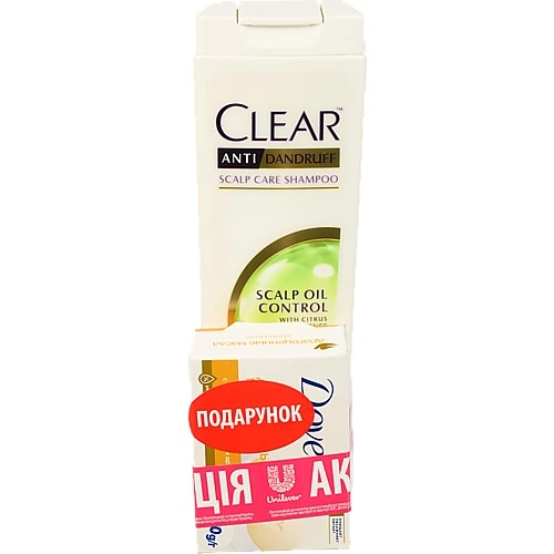 Шампунь Clear 400мл для жінок Баланс жирності шкіри голови