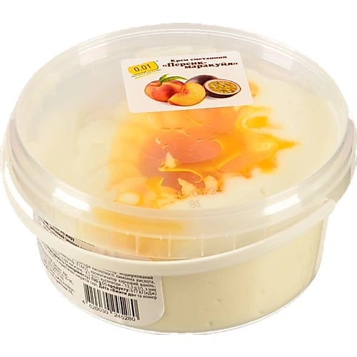 Вершковий десерт Персик & Маракуя 450г