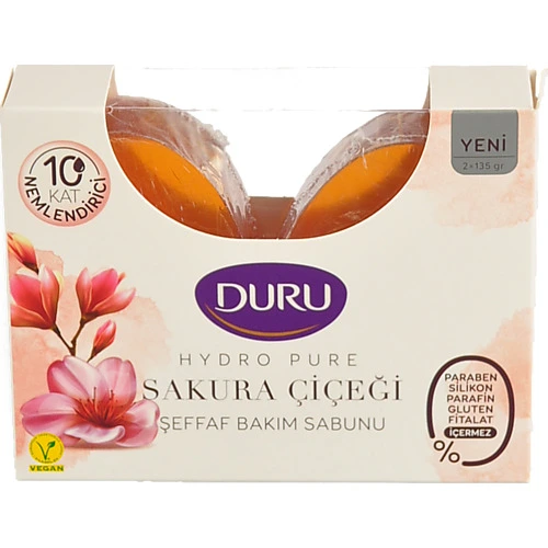Мило Duru 135г х2 hydro pure цвітіння вишні