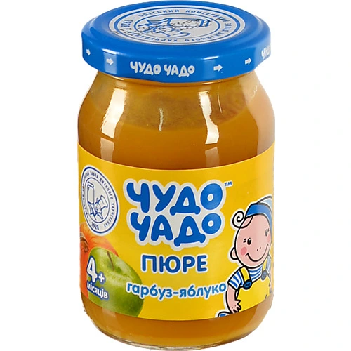 Пюре Чудо-Чадо 170г яблуко гарбуз цукор