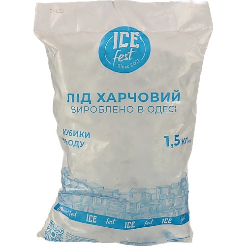 Кубики льоду Ice Fest 1.5кг