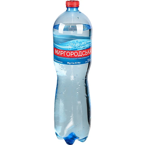 Вода Миргородська 1.5л газ