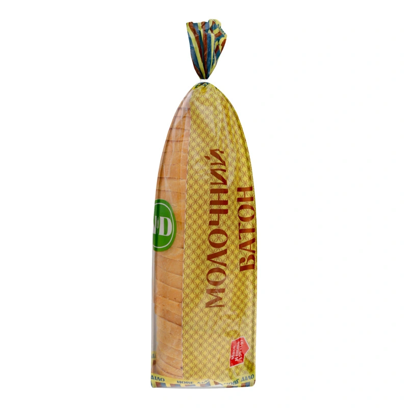 Батон нарізний бутербродний Молочний Нове діло м/у 350г