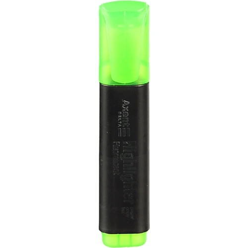 Маркер Delta текст 1-5 мм зелений Highlighter D2501
