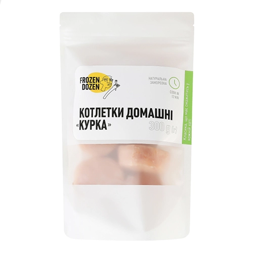 Котлети Фрозен Дазен 300г домашні курка