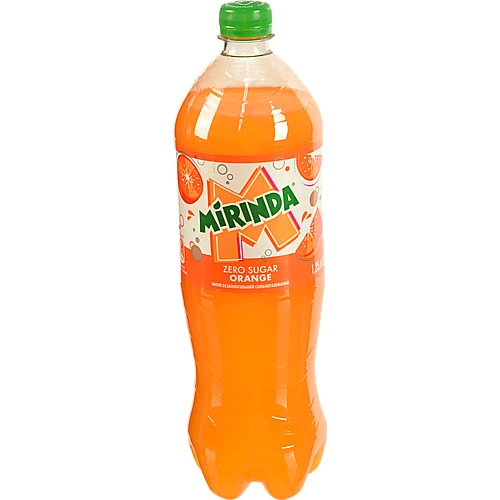 Вода Мірінда 1.25л orange zero