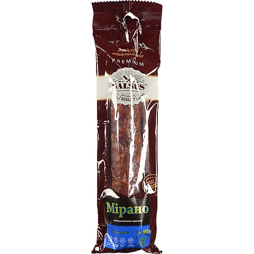 Ковбаса Мірано Salsus к/з 300г