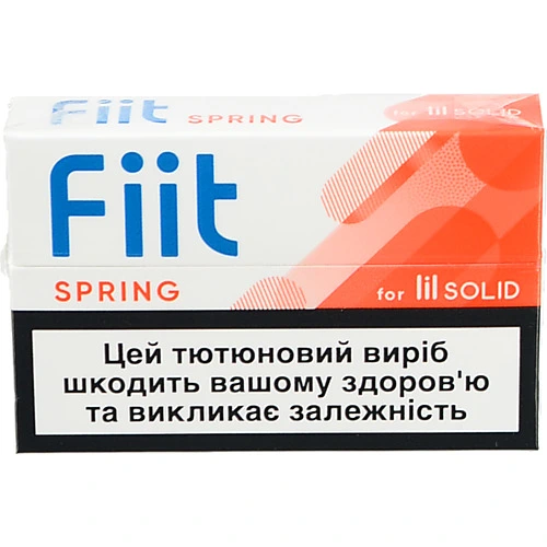 Тютюновий виріб для електричного нагріву Fiit Spring for Lil Solid