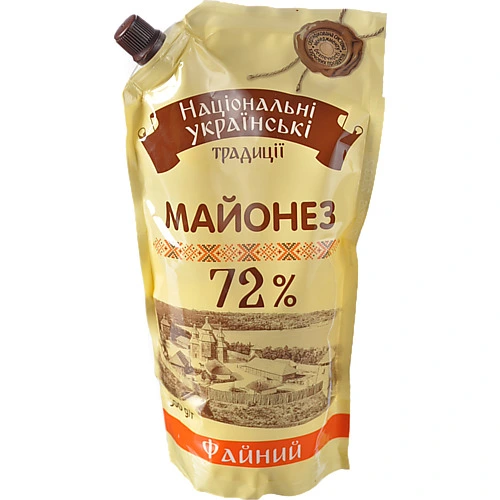 Майонез 72% Файний Національні українські традиції 500г