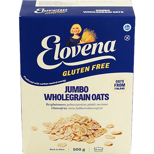 Пластiвцi Elovena 500г вiвсянi б.глютен
