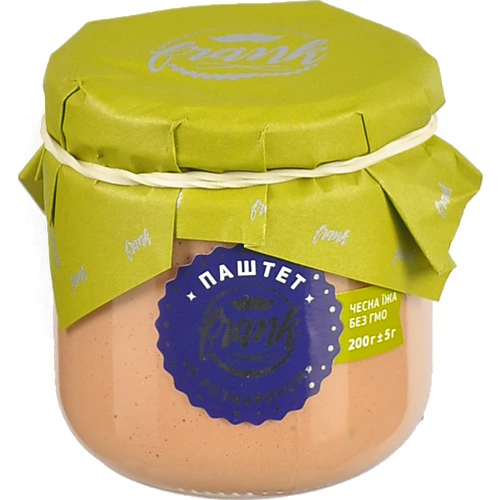 Паштет З розмарином Frank с/б 200г