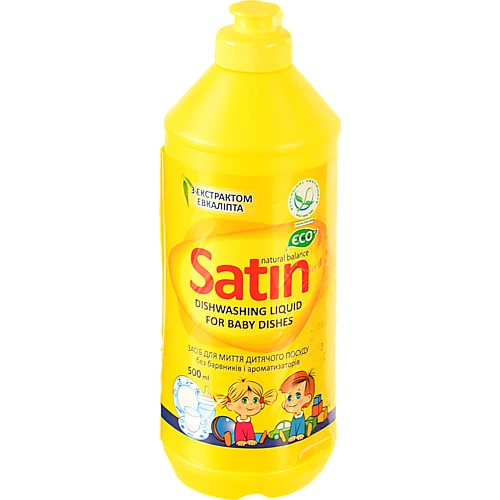 Засіб д.посуду Satin 500мл baby