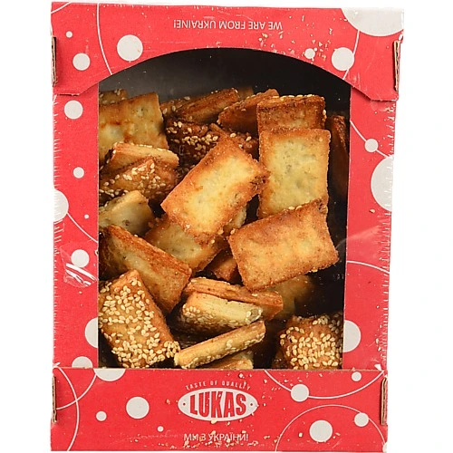 Вироби кондитерські борошняні листкові Грильяжне Lukas к/у 500г