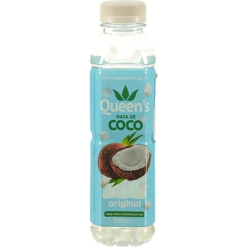 Напій Queens nata de coco 0.5л кокос
