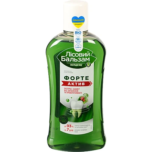 Ополіскувач д.ясен Лісовий бальзам 400мл форте