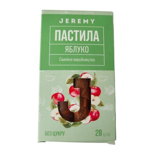 Пастила Jeremy 28г яблуко