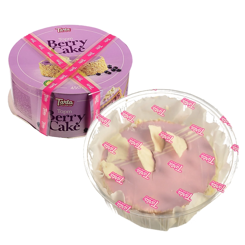 Торт бісквітний Tarta 450г berry cake