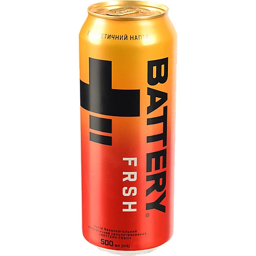 Напій енергетичний Battery 0.5л frsh с.г з.б