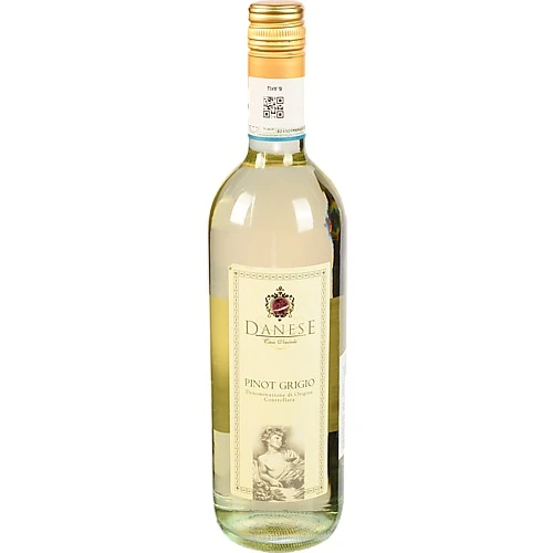 Вино Danese Pinot Grigio 2012 - 0.75л Сухе Біле Вино