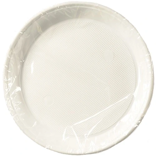 Тарілки Пані Цінна 10шт, обідні, білі