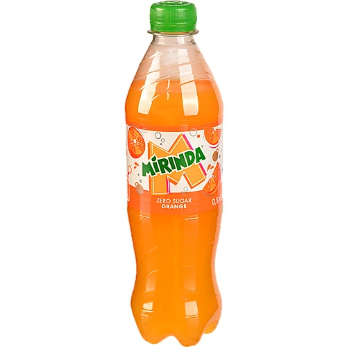 Вода Мірінда 0.5л orange zero