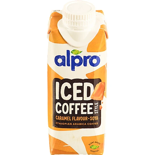 Холодний кави Alpro на соєвій основі з карамельним смаком 250мл