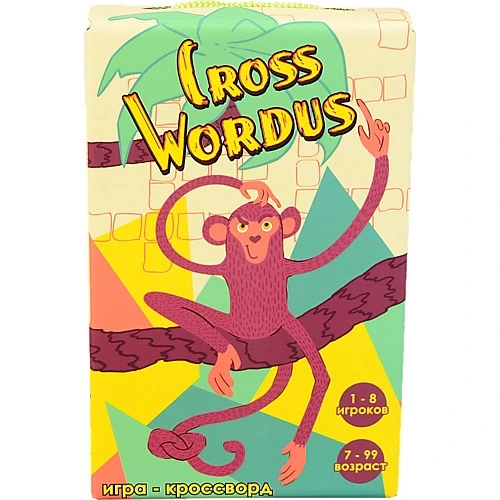 Гра настільна для дітей від 7років 30812 Cross Wordus Strateg 1шт