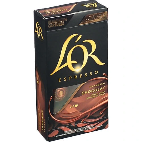 Кава LOR 52гх10 espresso chocolat мелена капсули