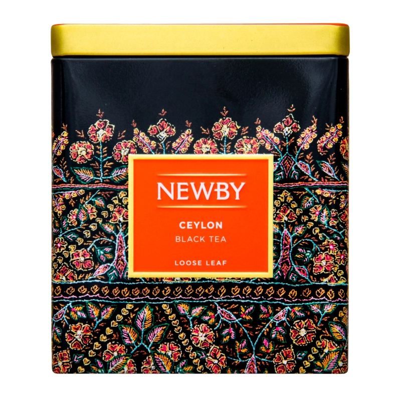 Чай чорний байховий Ceylon Newby з/б 125г