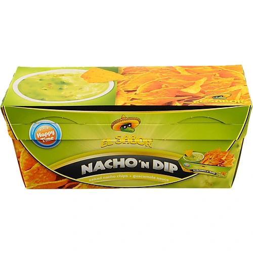 Чіпси EL Sabor 175г начос і соус гуакамоле