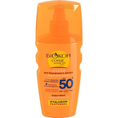 Спрей Біокон 160мл д безпечноі засмаги SPF50