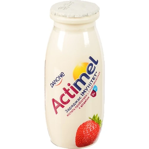 Напій Актімель 100мл 1.4% полуниця