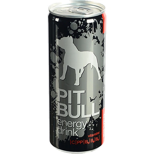 Напій енергетичний безалкогольний сильногазований Silver Pit Bull з/б 250мл