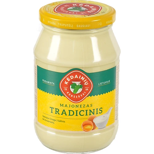 Майонез Kedainiu Konservai 430г традиційний 40%