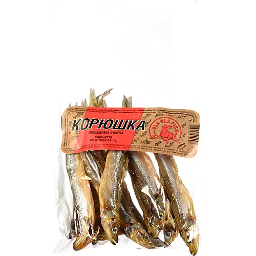 В'ялена нерозібрана корюшка BlaBlaFish 90г