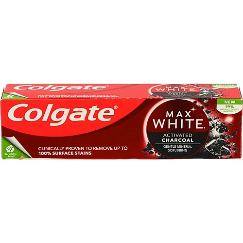 Паста зубна Charcoal Max White Colgate 75мл