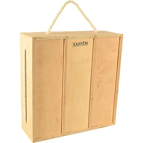 Коробка з фанери на 3 відділення