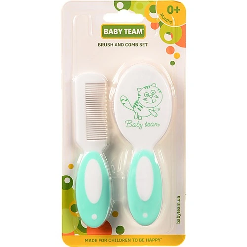 Набір гребінець та щітка BABY TEAM. арт.7106
