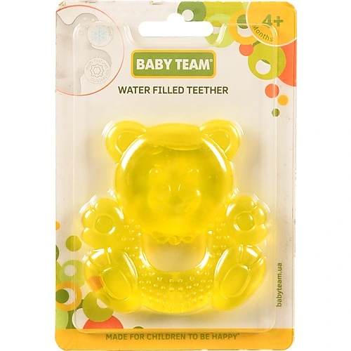 Прорізувач для зубів дитячий з водою 4+ Baby Team