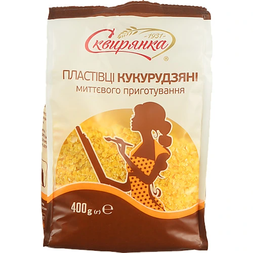Пластiвцi Сквірянка 400г кукурудзянi