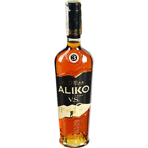 Коньяк 0.5л 40% 3 зірки VS Aliko C&W пл