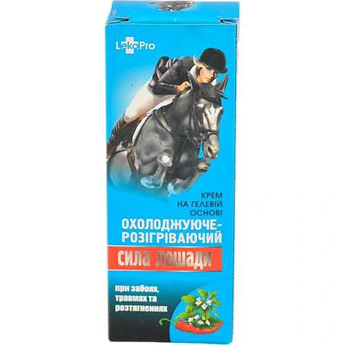 Крем гель Сила коні 75мл охолодж. розігрів.