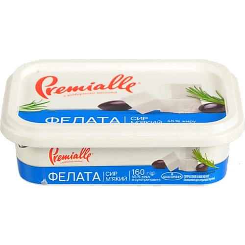 Сир Premialle 160г 45% фета