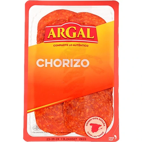 Ковбаса Chorizo Pampolona, нарізка, Argal, 80 г