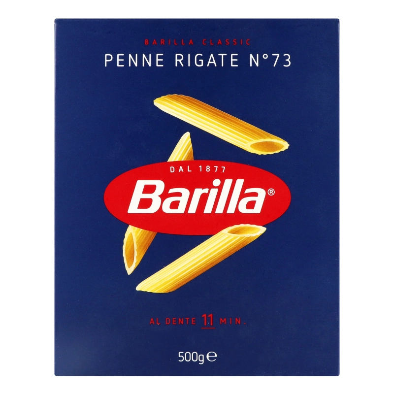 Вироби макаронні з твердих сортів пшениці Penne Rigate 73 Barilla к/у 500г