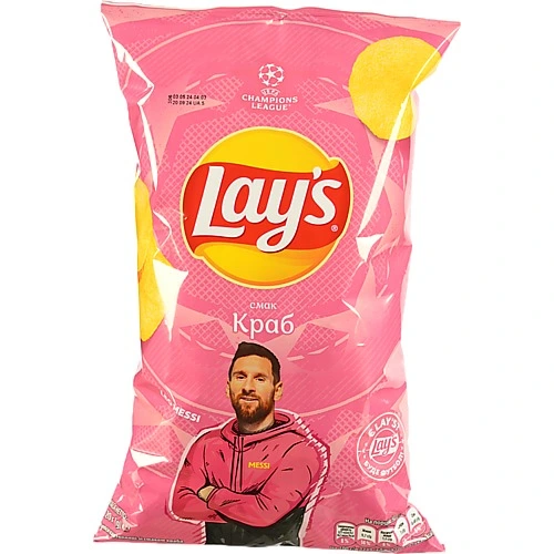 Чипси картопляні Lay's Краб 120г