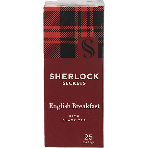 Чай Sherlock Secrets 25п англійський сніданок чорний