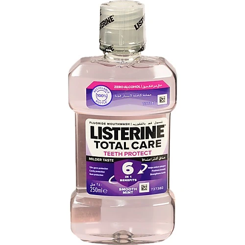 Ополіскувач д.рота Listerine 250мл total care 6в1