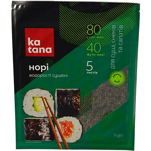 Норі Katana 5 листів